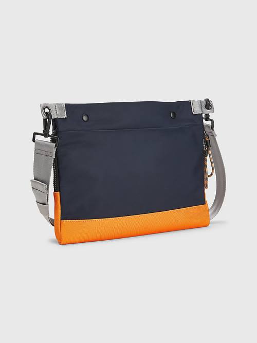 Tommy Hilfiger Utility Small Messenger Moški Torbice Modra | TH137RIG