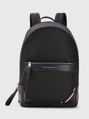 Tommy Hilfiger 1985 Backpack Moški Torbice Črna | TH690KYQ