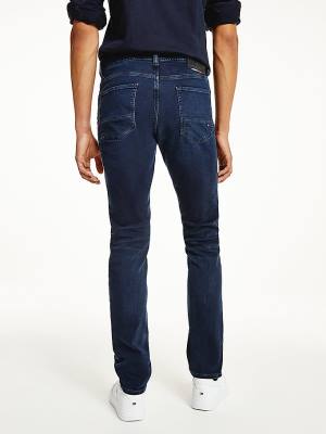 Tommy Hilfiger Bleecker Slim Faded Moški Kavbojke Denim | TH679NVD