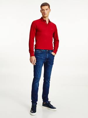 Tommy Hilfiger Bleecker Slim Moški Kavbojke Denim | TH940CRJ