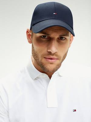 Tommy Hilfiger Classic Baseball Cap Moški Kapa Modra | TH956RXM