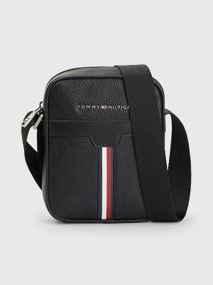 Tommy Hilfiger Downtown Small Reporter Moški Torbice Črna | TH250QFR