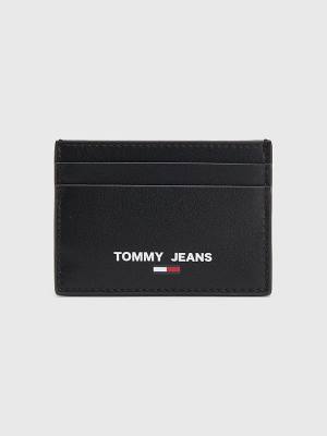 Tommy Hilfiger Essential Card Holder Moški Denarnice Črna | TH316TKL