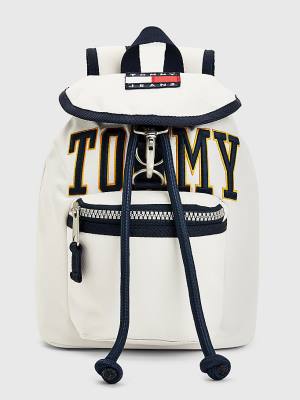 Tommy Hilfiger Heritage Backpack Ženske Torbice Bela | TH604SHA