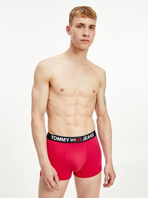 Tommy Hilfiger Logo Waistband Trunks Moški Spodnje Perilo Roza | TH168UCT