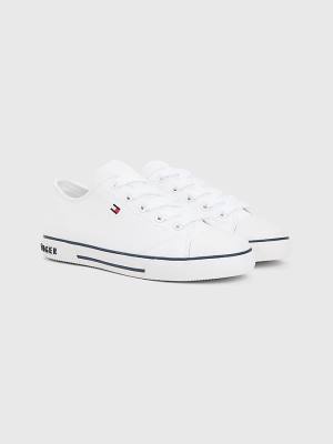 Tommy Hilfiger Low-Top Dekleta Superge Bela | TH302HAB