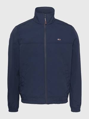 Tommy Hilfiger Plus Classics Bomber Moški Jakne Modra | TH452BMY