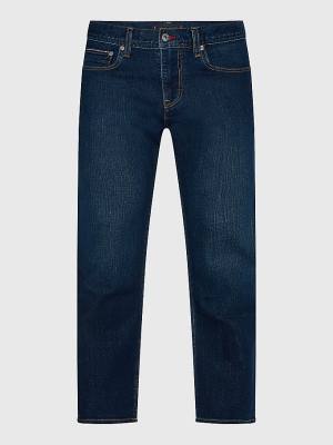 Tommy Hilfiger Plus Madison Straight Moški Kavbojke Denim | TH605NKV