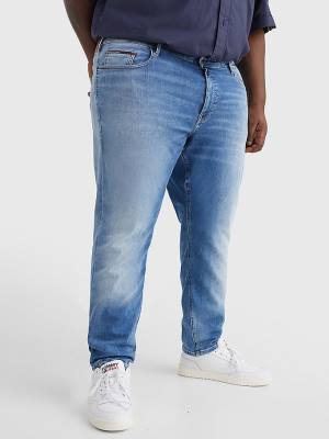 Tommy Hilfiger Plus Scanton Slim Moški Kavbojke Denim | TH143UQM