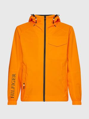 Tommy Hilfiger Plus TH Tech Warm Hooded Moški Jakne Oranžna | TH845BFN