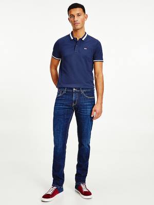 Tommy Hilfiger Scanton Slim Recycled Cotton Moški Kavbojke Denim | TH786WSO