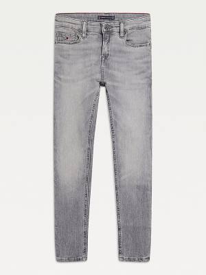 Tommy Hilfiger Simon Skinny Faded Fantje Kavbojke Denim | TH139KCI