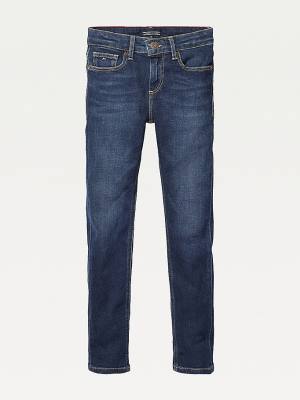 Tommy Hilfiger Slim Fit Fantje Kavbojke Denim | TH241USR