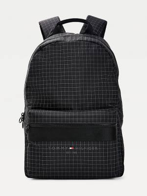 Tommy Hilfiger TH Established Backpack Moški Torbice Črna | TH429ZVP