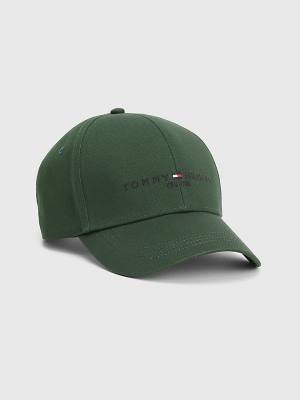 Tommy Hilfiger TH Established Baseball Cap Moški Kapa Zelena | TH254CHQ