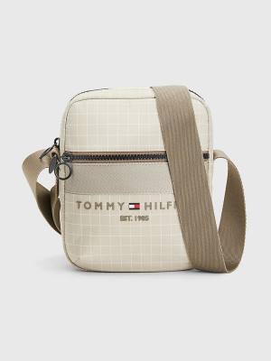 Tommy Hilfiger TH Established Small Reporter Moški Torbice Bež | TH250LCW