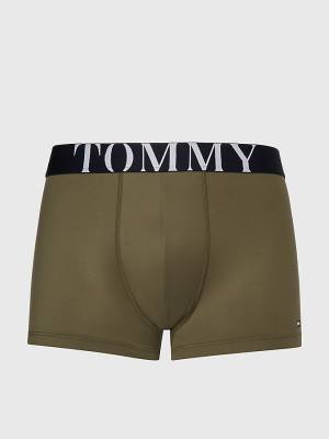 Tommy Hilfiger Ultra Soft Microfibre Trunks Moški Spodnje Perilo Kaki | TH560GPY